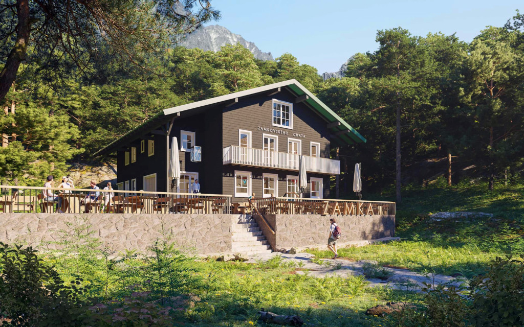 Mounatin chalet Zamkovskeho Chata #1