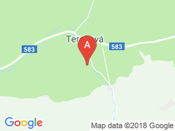 Pension MALA FATRA Map