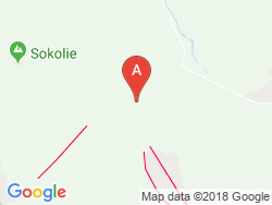 Mountain hotel POD SOKOLIM Map