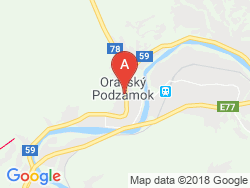 Hotel ORAVAN Mapa