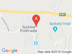 Pension PODZAMOK Map