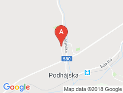 Minipension FIALOVY DOM Map