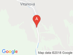 Hotel GOBOR Vitanová Map