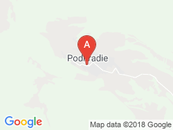 Pension POD HRADOM Map