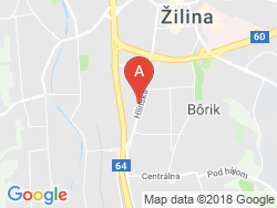 Penzión DAJANA Mapa