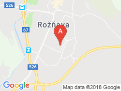 Privat accommodation FORISOVA Map