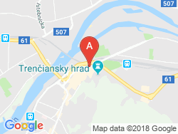 GRAND HOTEL Trenčín Map