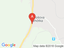 Motorest a Penzion ZLATÝ STROM Mapa