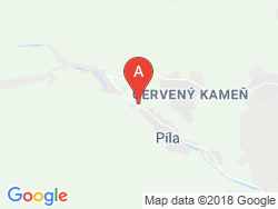 Pension pod Cervenym Kamenom Map