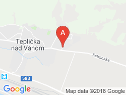 Tourist hostel TEPLICKA Map