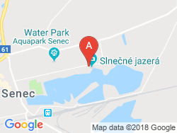 Hotel Koliba Senec Map