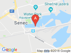 Apartmány na vodě Lobster Mapa