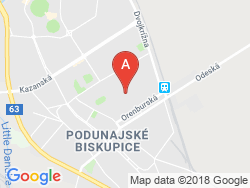 Pension HVIEZDA Map