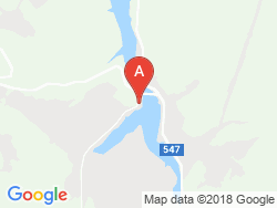 Penzión HÁMRE Mapa