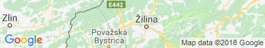Transportverbindung Dolný Hričov Karte