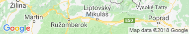 Liptovska Ondrasova Map