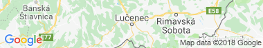 Lucenec Map
