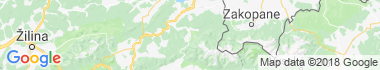 Skigebiete Zuberec Karte