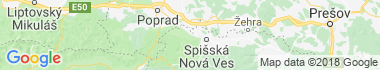 Lyžiarske strediská Spišské Tomášovce Mapa