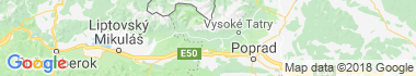 Strbske Pleso Map