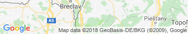 Šaštín-Stráže Map