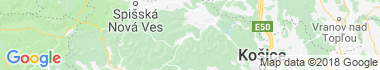 Gyógyfürdők Rozsnyói-hegység Térkép