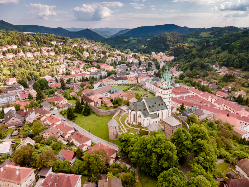 mesto Kremnica, Kremnické vrchy mesto Kremnica, Kremnické vrchy