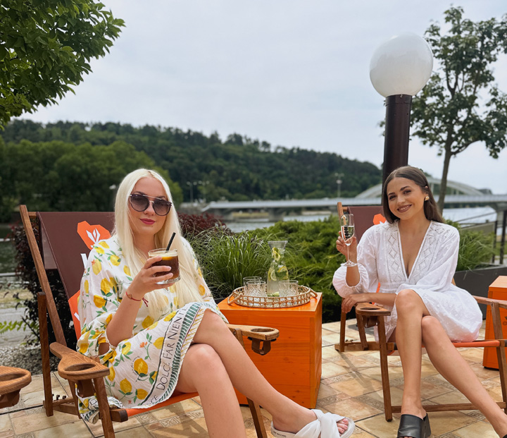 Hotel Magnólia Piešťany - letní terasa