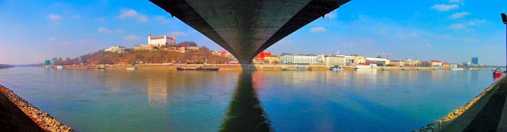 Panorama Bratislavy