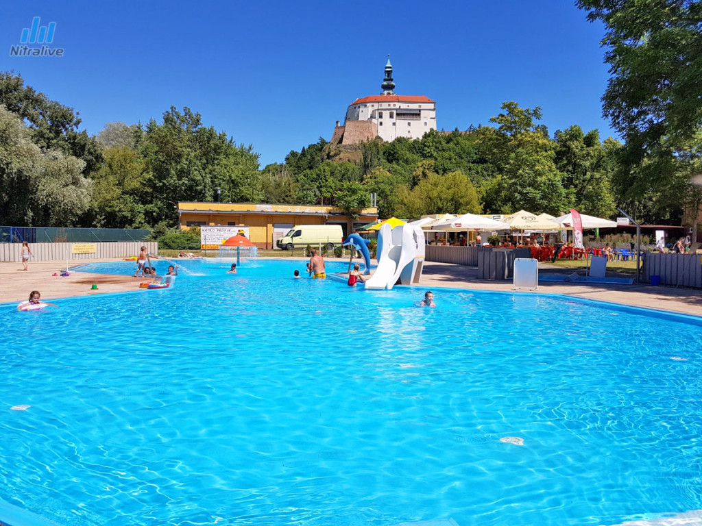 Summer swimming pool Sihot in Nitra